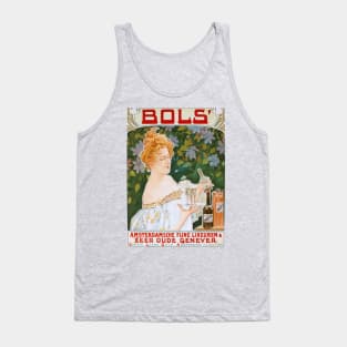 Bols' Liquor Nouveau Style Poster Tank Top